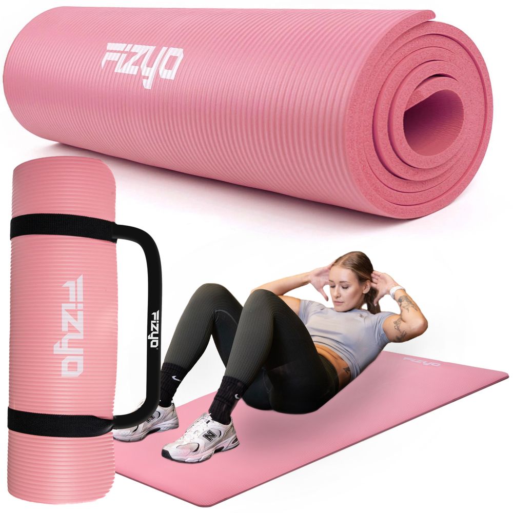 Produktbild der FIZYO NBR-Schaumstoff-Gymnastikmatte auf weißem Hintergrund