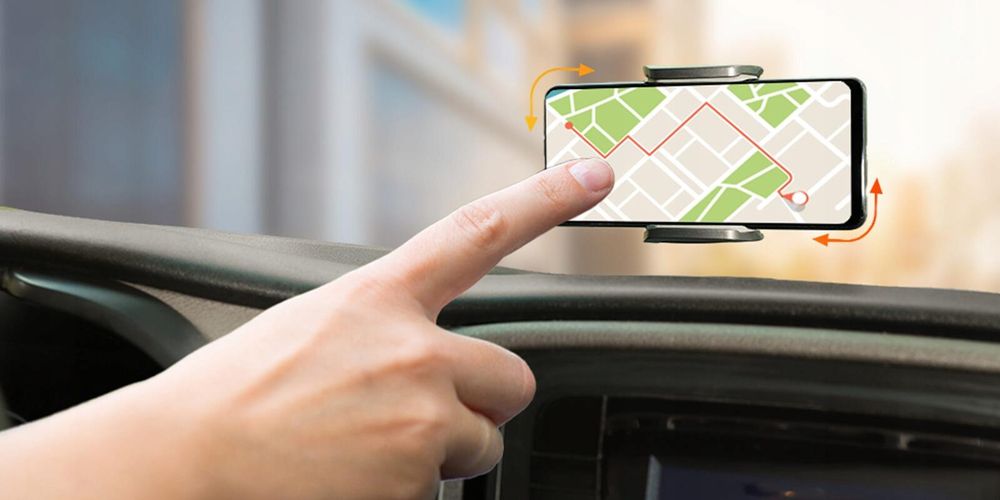 Partel, Autohalterung für Smartphone mit Induktionsladung 10W, Schwarz