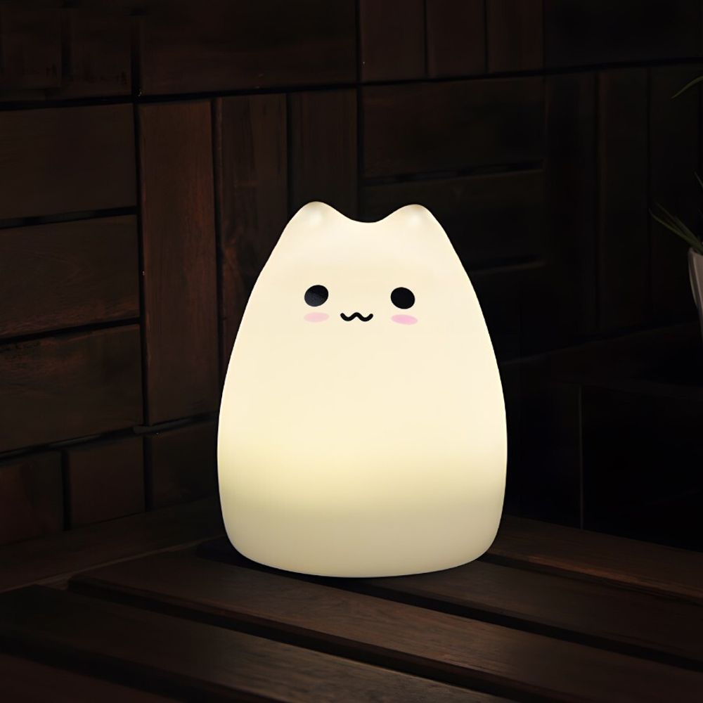 Nachtlicht Silikon LED Touch Nachttischlampe Kinder Baby Nachtlampe Schlaflicht Dimmbar Licht Lampe USB Kinderzimmer Schlafzimmer Geschenk Retoo