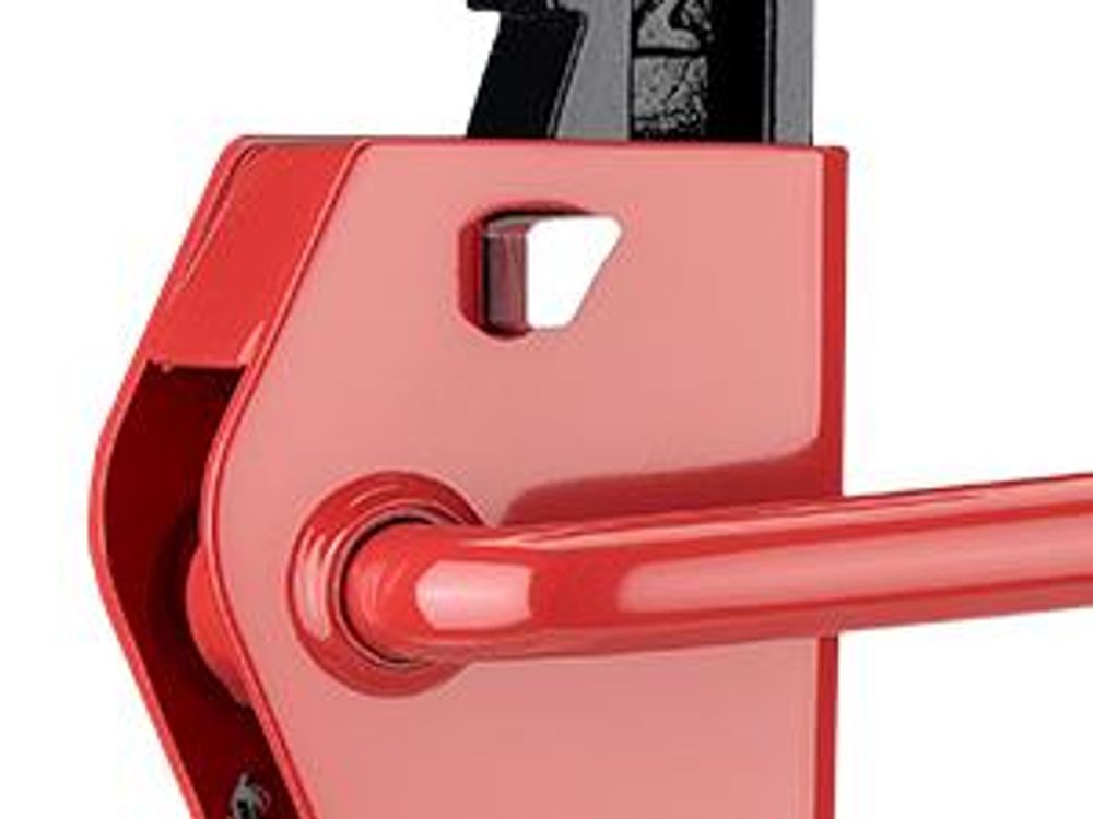 Wiltec 2 x Unterstellbock höhenverstellbar je 6 t Tragkraft, Stützböcke Hubhöhe 39-60,3 cm, Autobock mit Gummischutz, KFZ Bock mit Sicherungssplint