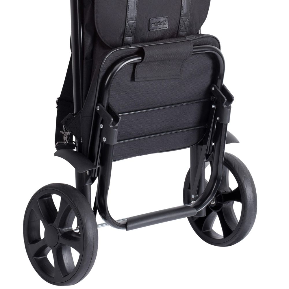Meister Einkaufstrolley & -rucksack 45 Liter Black Edition Einkaufsroller