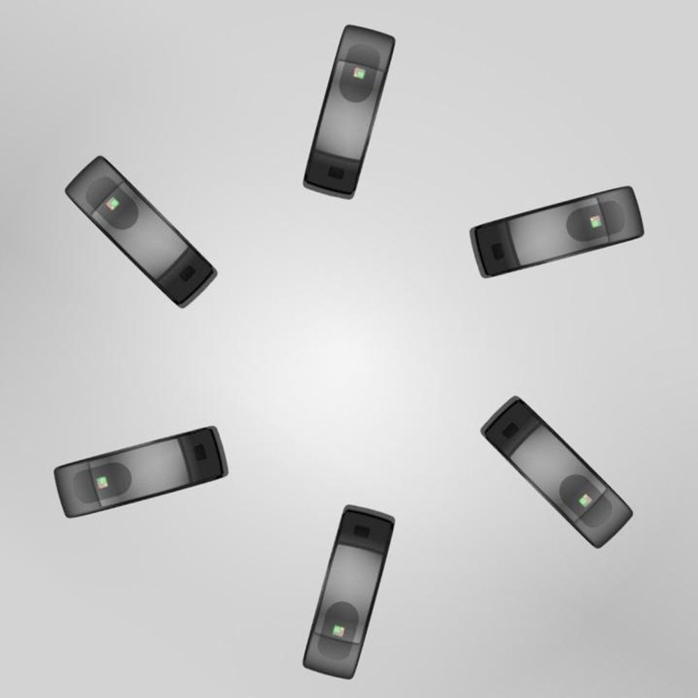 Forever Smartring Astral SR-100 Schwarz Größe 13