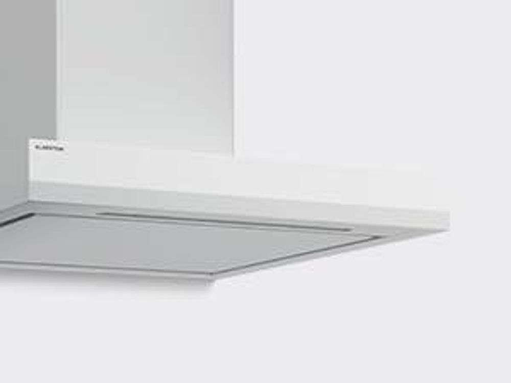 Klarstein Velaire Dunstabzugshaube 60 cm - 600 m³/h, A++ , Touch-Bedienung, LED, leise, Aluminium- & Aktivkohlefilter, Wandhaube, Weiß