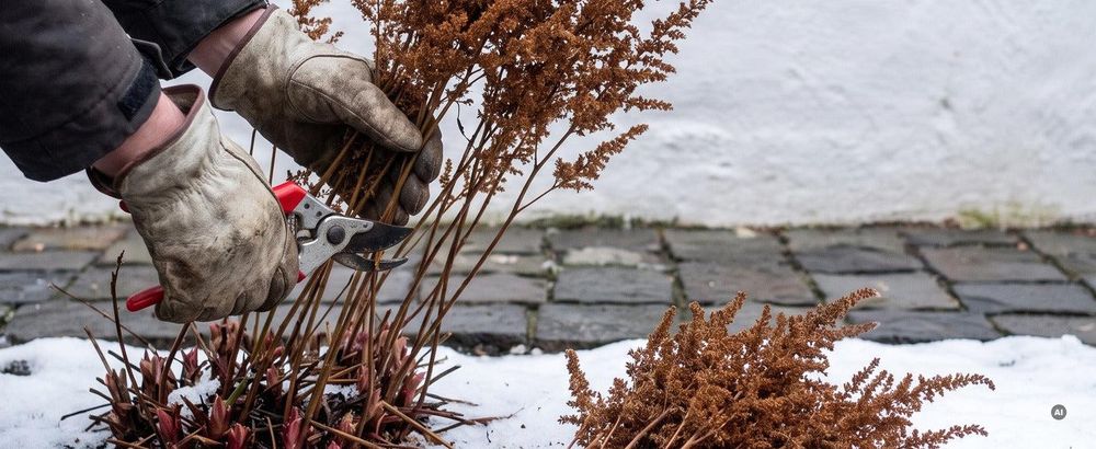 Winter: Rispen stehen lassen