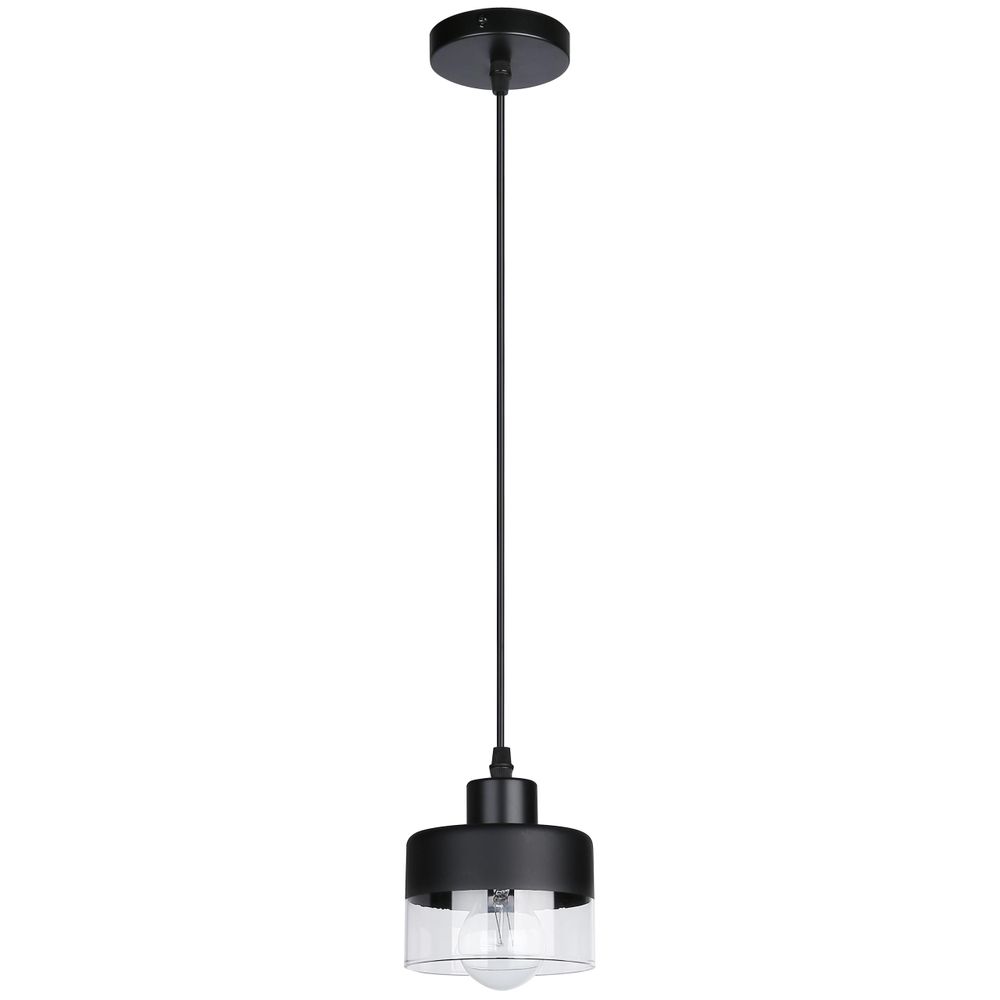 Eleganter Kronleuchter Stark 1 mit einer einzelnen Glühbirne, für Wohnräume.