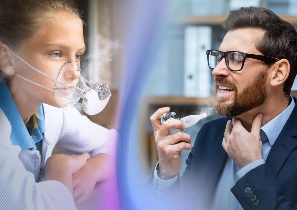 Neno Vapore – Cichy inhalator medyczny z pojemnikiem 6 ml i skuteczną nebulizacją MMAD <5 µm
