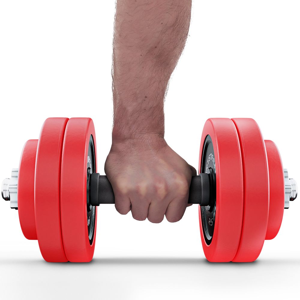 Sportstech Hantel AH300 2in1 Set | Abnehmbare Silikonüberzüge