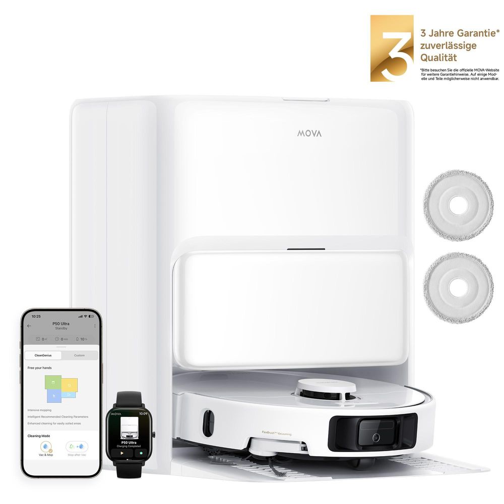 MOVA 1L Reinigungslösung für P50 Pro Ultra, P50 Ultra, V50 Ultra, P50s Ultra, Z60 Ultra Roller, E40 Ultra, MOBIUS 60, Z60 Ultra Roller SA