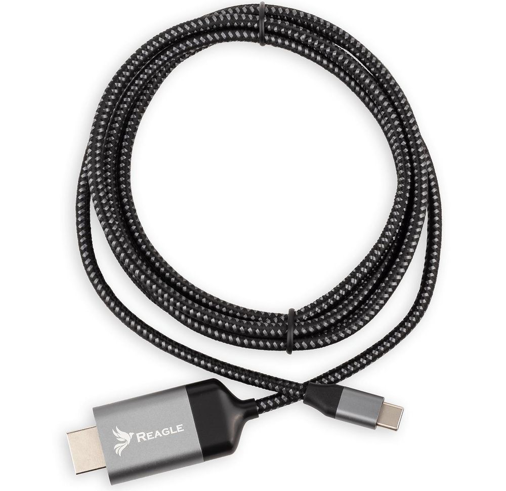 Reagle Usb‑C 3.1 Typ C Zu Hdmi 4K 60 Hz Mhl Adapterkabel Bildübertragung Mit Einer Maximalen Auflösung Von 4K@60Hz, Zwei Betriebsmodi, Für Zuhause Und