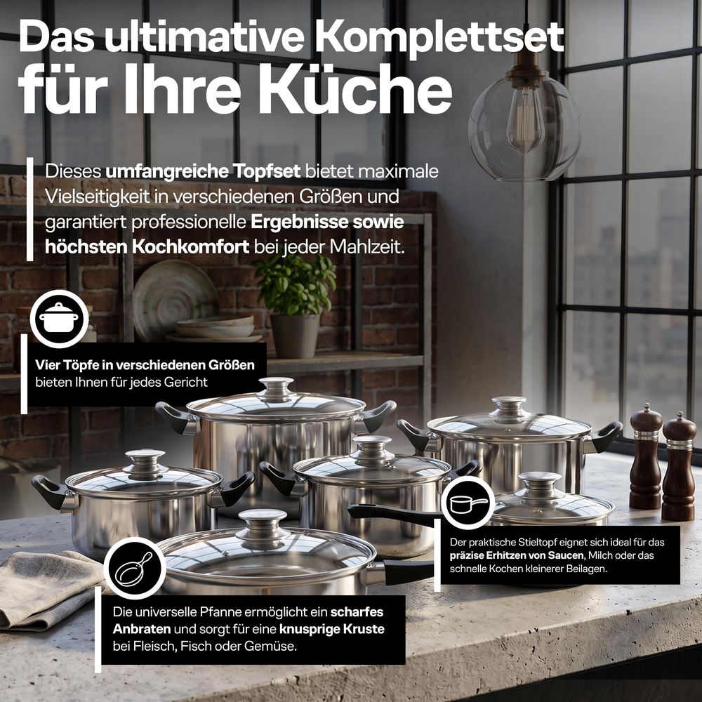 Glasdeckel mit Dampfentlüfter für volle Kontrolle