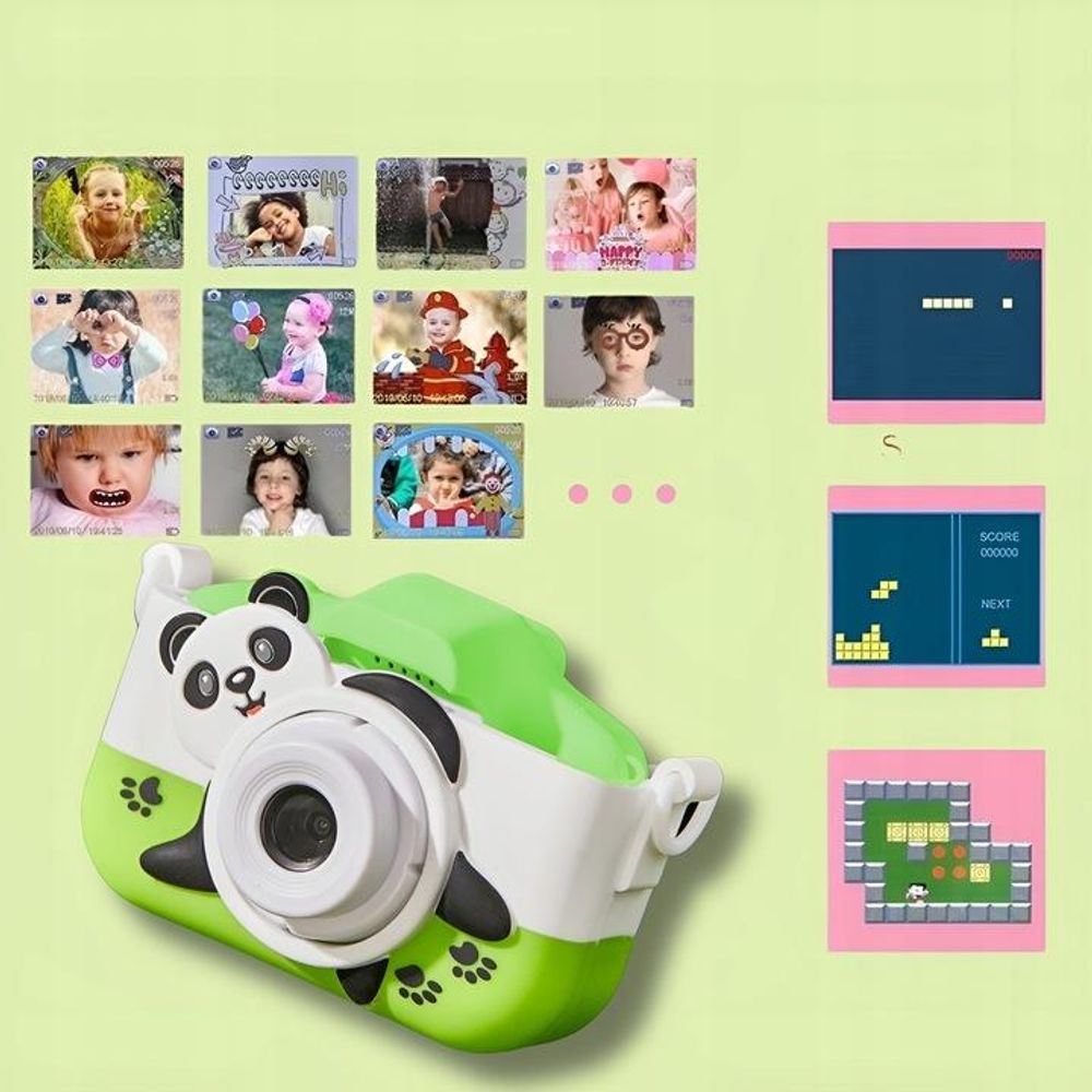 Digitale Kinderkamera 40Mp Kamera Spielzeug Spiele+Karte 32Gb