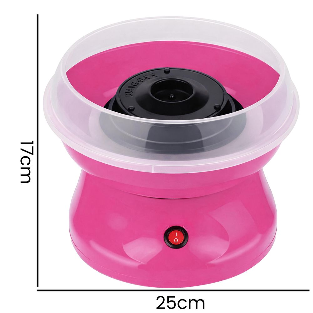 Zuckerwattemaschine Automat mit 10 Stäbchen Zuckerwattegerät Zuckerwatte Maker 500W Zuckermessbecher Baumwolle Candy Machin Kindergeburtstag Retoo