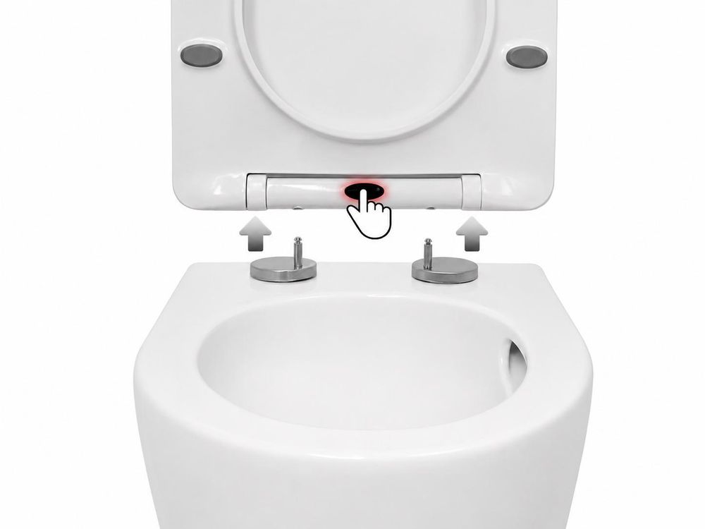 Lavita | WC Kompakt Runson 2.0 - Keramik - Innovatives Spülsystem - Wirbelspülung - Hygienisch