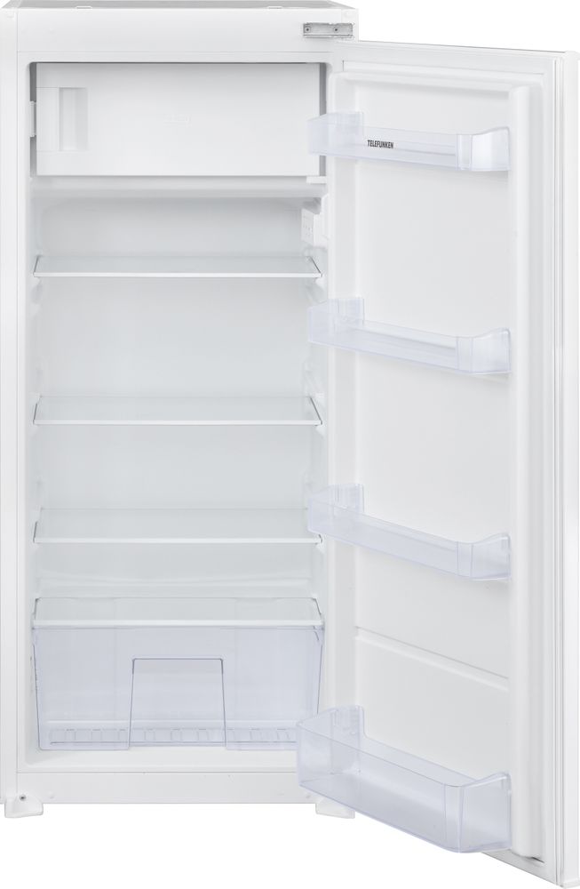 Telefunken EKG123S187E Einbaukühlschrank mit Gefrierfach | 122cm Nische | Schlepptür-Technik | 187 Liter Nutzinhalt