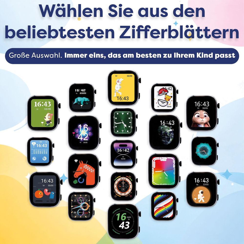 AngelTech SmartWatch Ultra – GPS Horloge Kind – 4G – Slim Size – Inclusief simkaart – GPS Tracker Kind – 1GB RAM – 8GB ROM – School Mode – Zwart (Roze