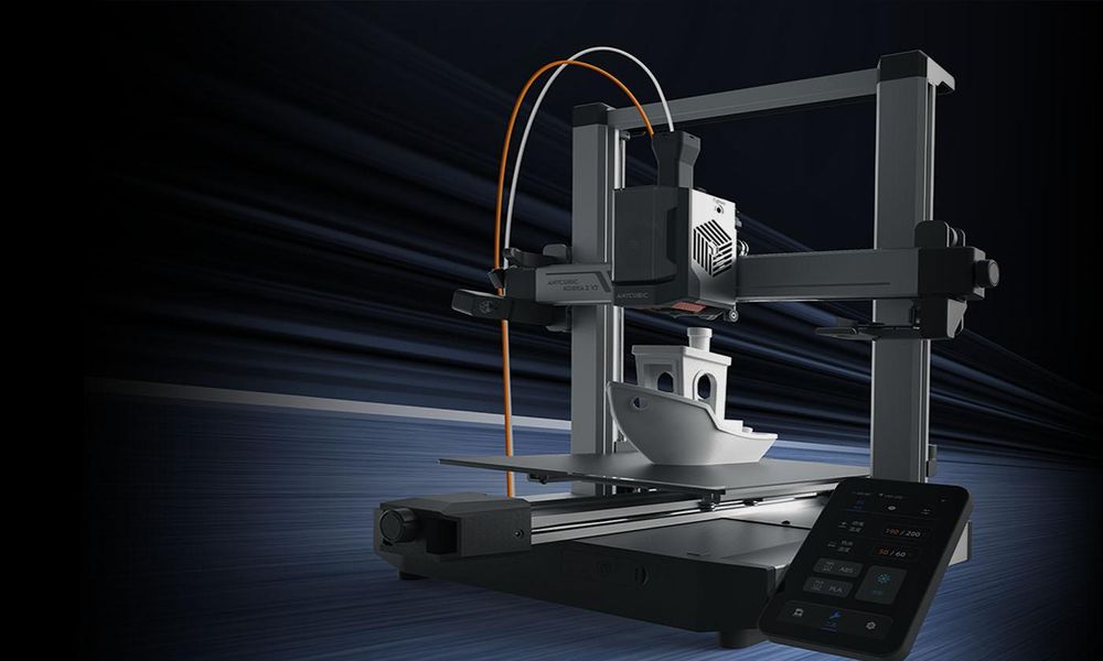 Anycubic Kobra 3 V2 Combo, Fused Deposition Modeling (FDM), WLAN, USB Anschluss