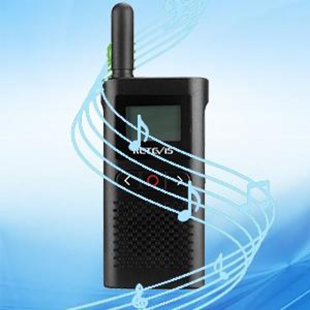 Radiotelefon Retevis RB628 PMR446, ładowalny radiotelefon dwukierunkowy z 16 kanałami 1500 mAh VOX ekran LCD, ręczny radiotelefon kempingowy (4 sztuki, czarny)