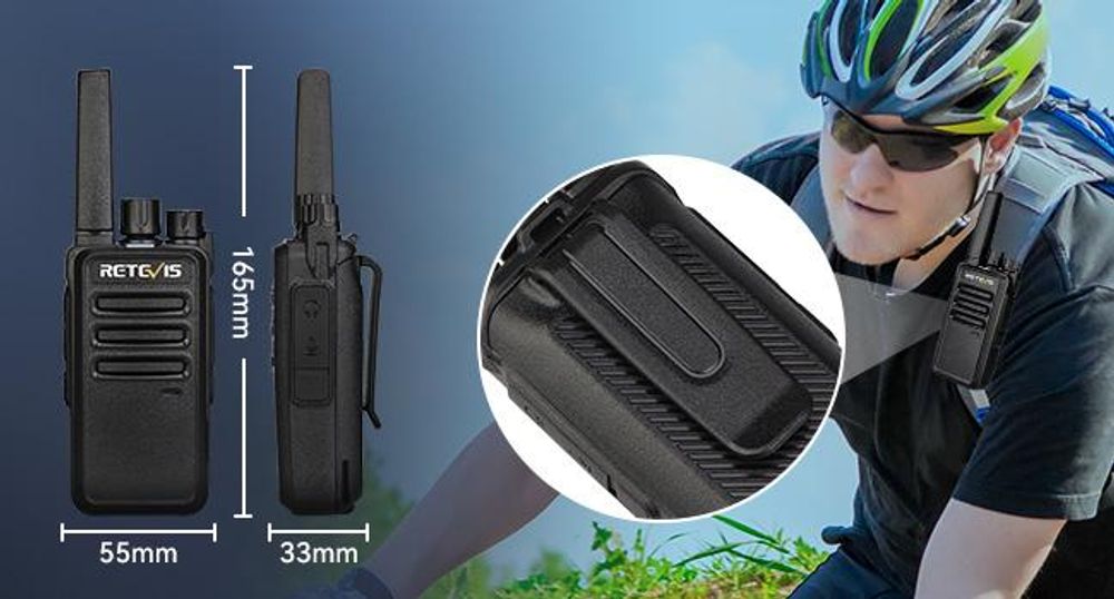 Retevis RT668 Funkgerät Großer Reichweite, PMR446 Walkie Talkie für Erwachsene, Handfunkgerät mit VOX  Energiesparfunktion für Familien, Camping