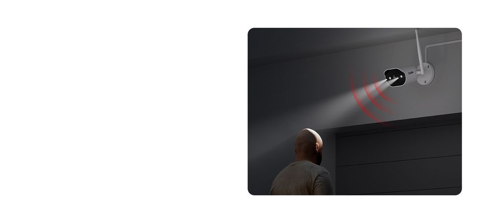ZOSI 2K 3MP WiFi 6 Überwachungskamera Set Aussen, 8CH NVR mit 4 WLAN IP Kameras, 64GB SD-Karte, 2-Wege-Audio, Personen- und Fahrzeugerkennung für Haus