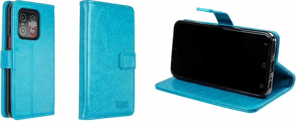 caseroxx Handy Hülle Tasche kompatibel mit Emporia SMART.ME7 / 7lite / 7mini Bookstyle-Case Wallet Case