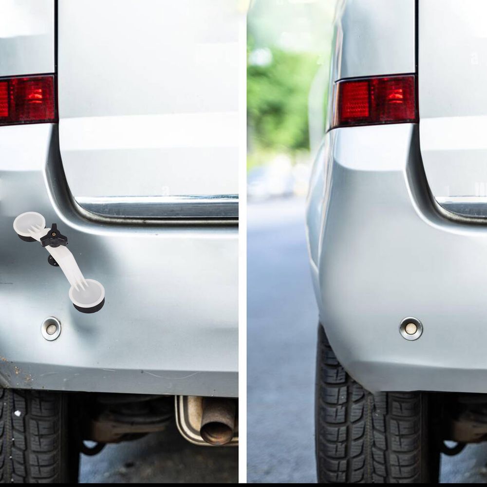 Ausbeulwerkzeug Dellenlifter Dellen Reparatur Set 7x Gleithammer-Dellenabzieher Repair Dellen Reparatur Ausbeulwerkzeug Fahrzeug Hagel Schaden Ausbeulwerkzeug Dent Puller Retoo