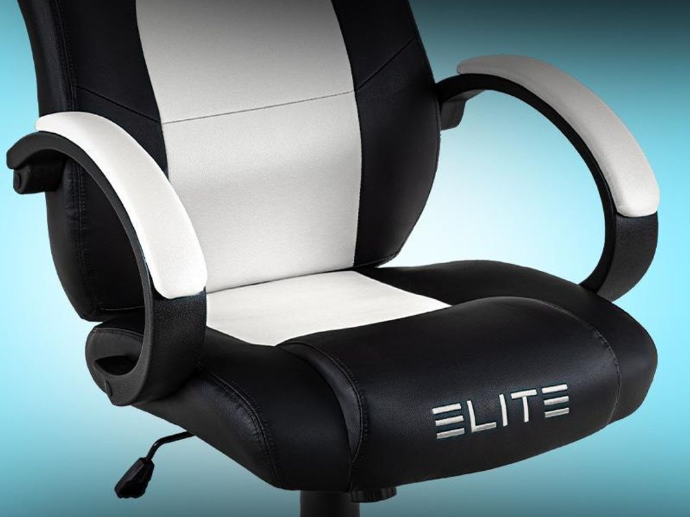 Elite Gaming Stuhl EXODUS | Bürostuhl Ergonomisch - Schreibtischstuhl - PC Gamer Racing Stuhl - Gaming Sessel - Computerstuhl - Belastbar bis 150 kg