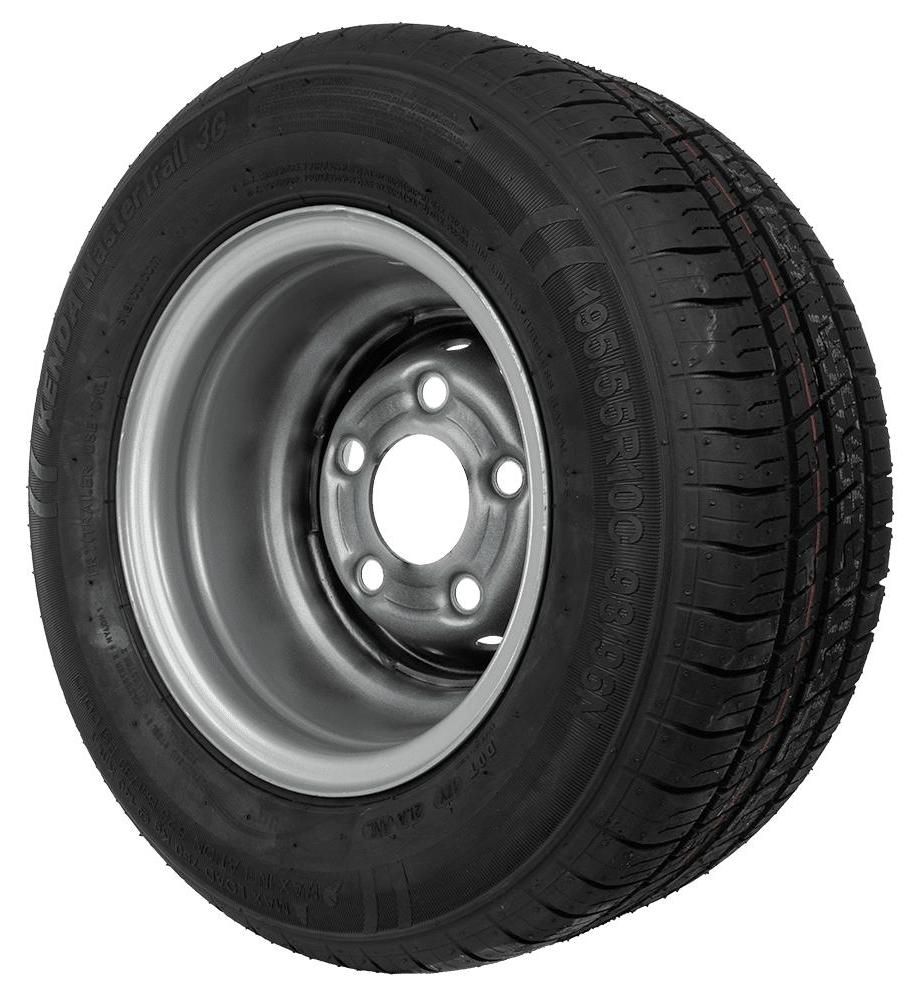 KENDA 10 Zoll Komplettrad 195/55 R10C für schwere Anhänger und Wohnwagen