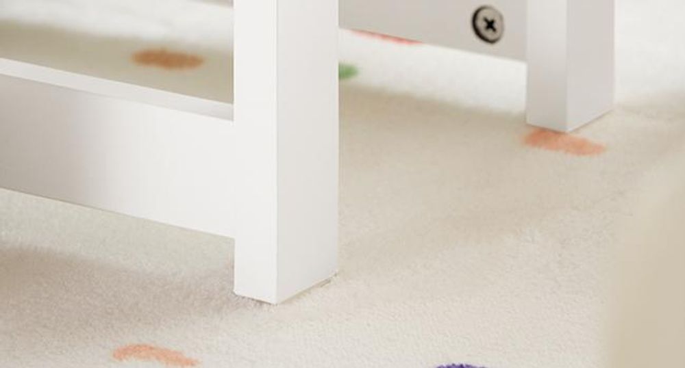 SoBuy Kindertisch mit 2 Stühlen Aufbewahrungsmöbel weiß skandinavisch KMB75-W