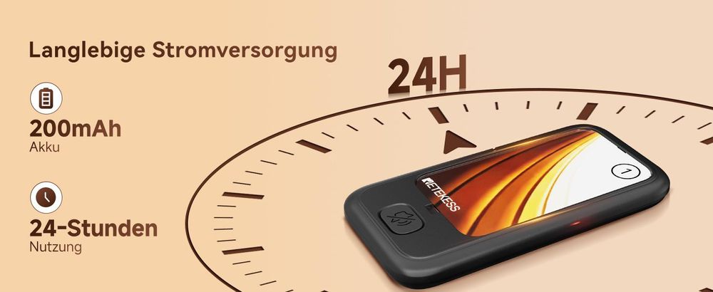 Retekess TD173P Pager Rufsystem, Restaurant Pager, 30 Pagers, 800M, Mit Stummschalttaste, 7 Anrufmodi, Gruppenanruf, Pager Gastronomie für Restaurant