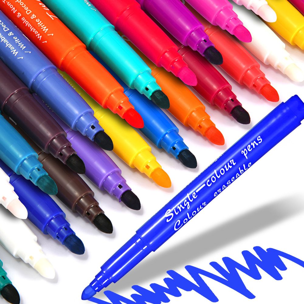 Filzstift set Pen Set Fasermaler 25 Fineliner Stiften pigment Set Filzstifte Marker Pens Set Verschiedenen Farben Pinselstifte Graffiti Pens Retoo