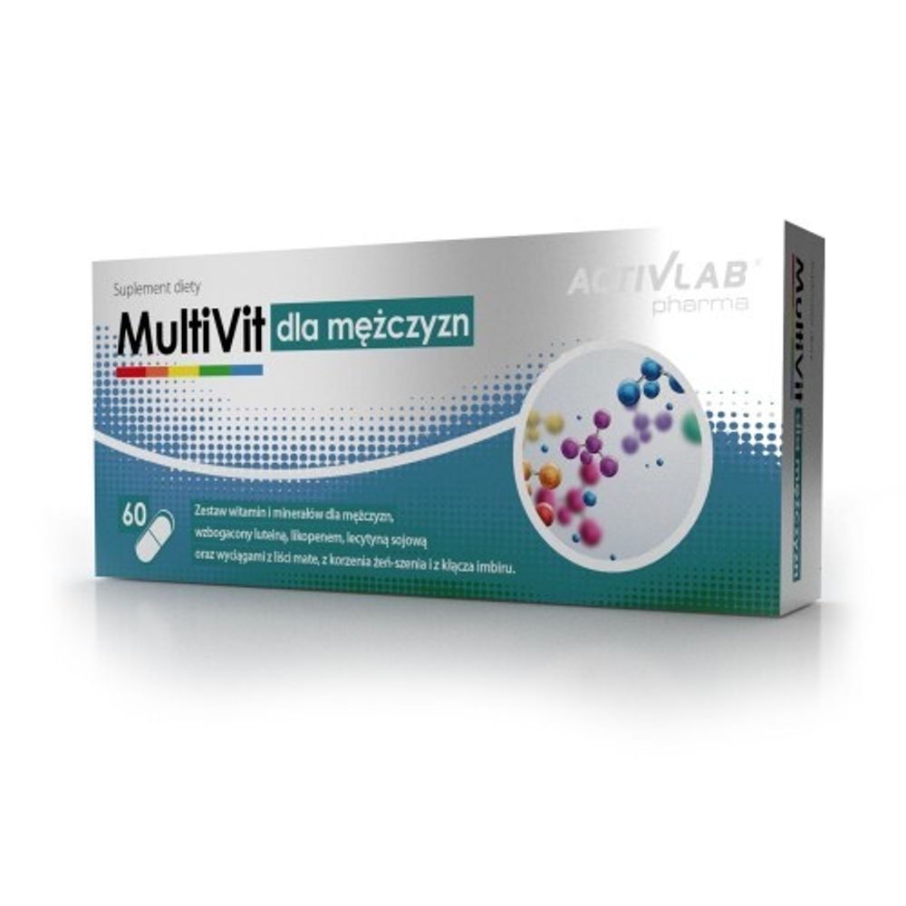MultiVit dla mężczyzn komplet witamin dla mężczyzn Activlab Pharma