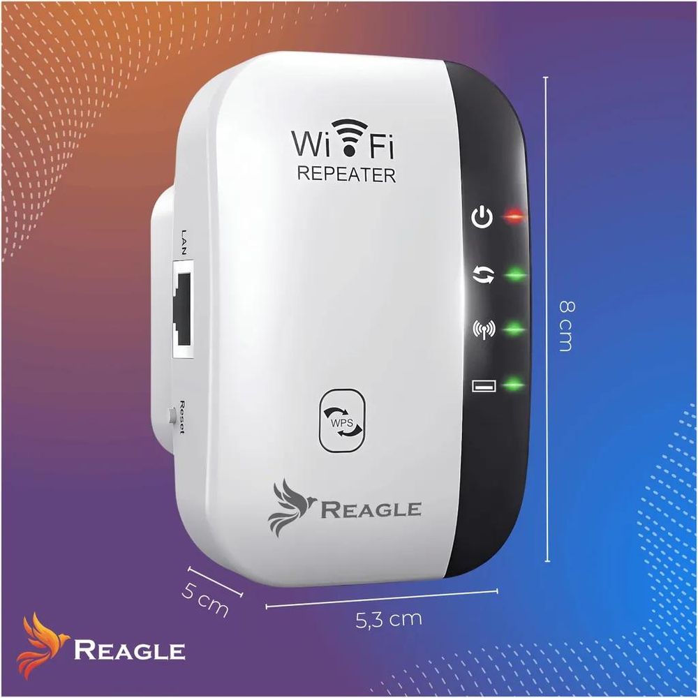 Reagle RYWS3 technische Daten WiFi Repeater 2,4 GHz 300 Mbit/s WLAN