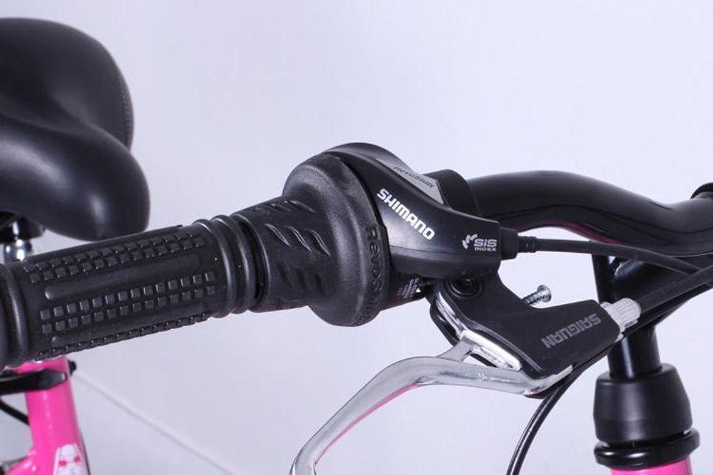 26 Zoll Mountainbike Mädchen Kinder Fahrrad mit Gabelfederung & Beleuchtung 21-GANG Rosa
