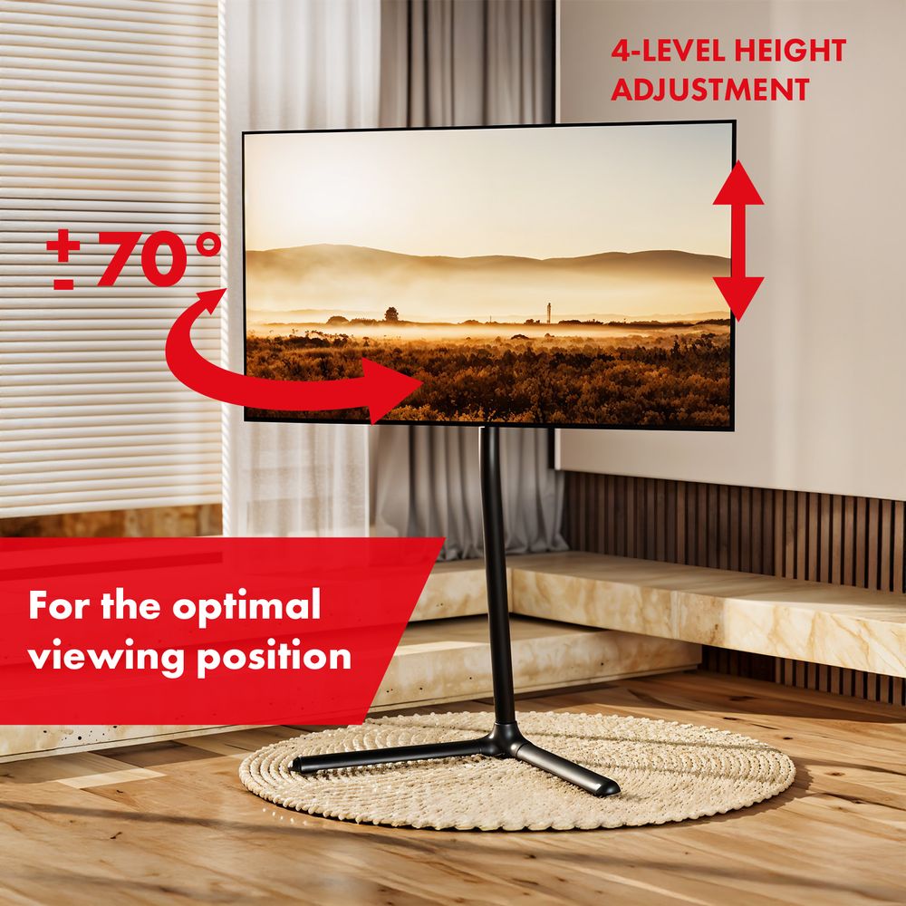 Maclean Bodenhalterung für TV 32-70" max. VESA 400x400 max. 40kg MC-494