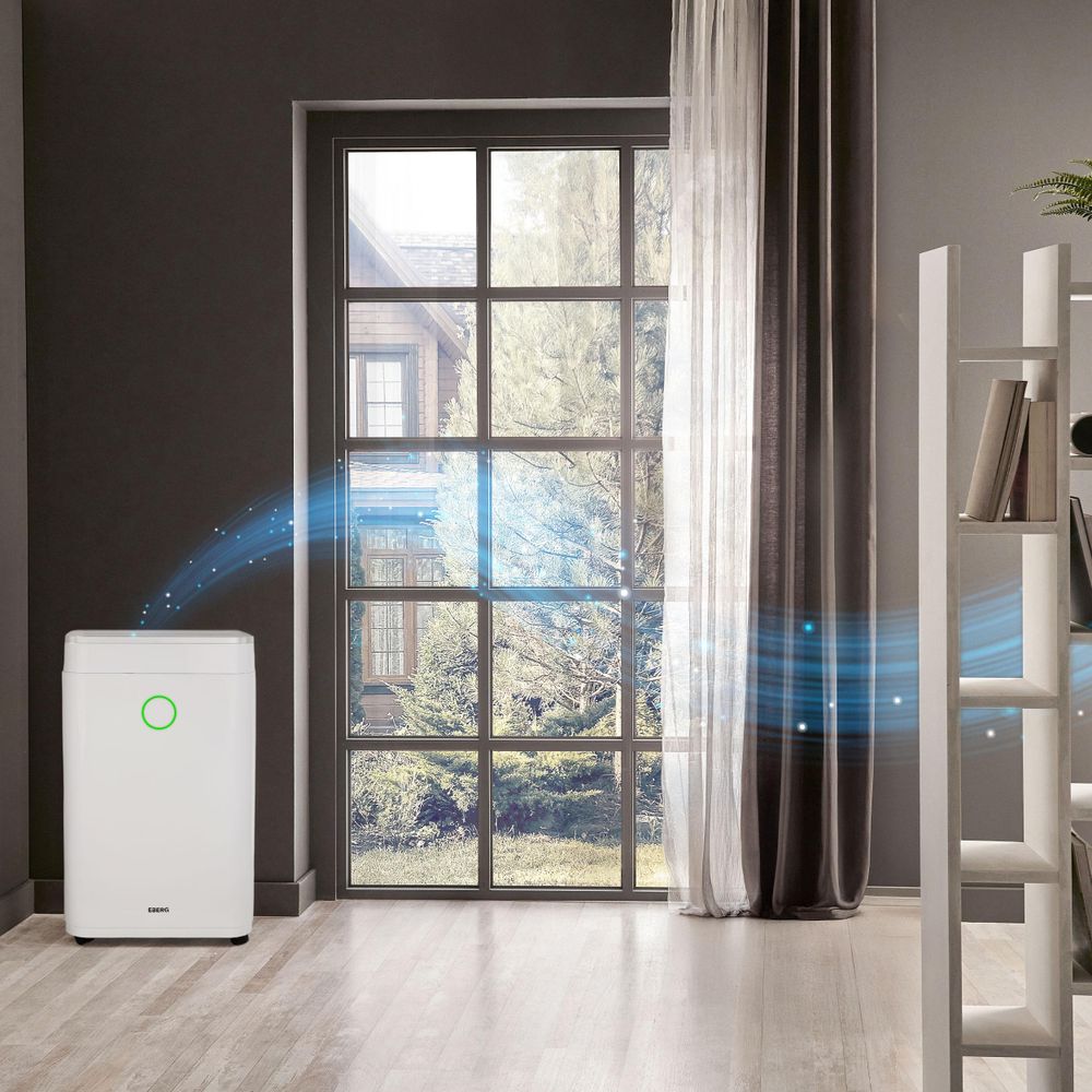 EBERG AZARI Osuszacz Powietrza 20 l/24h Higrometr Timer 6,5 l