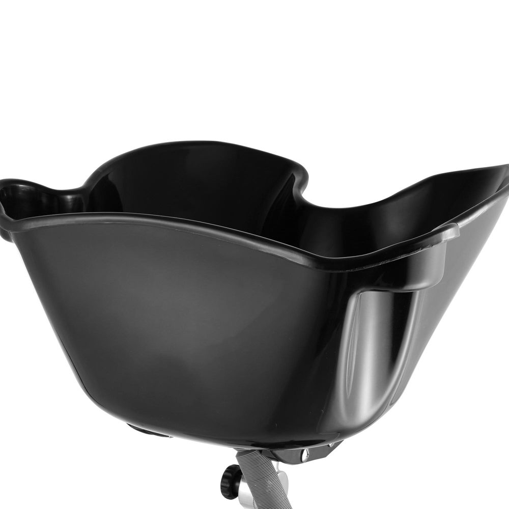 Bac à shampoing portable sur pied pour coiffure, réglable et mobile avec réservoir d'eau