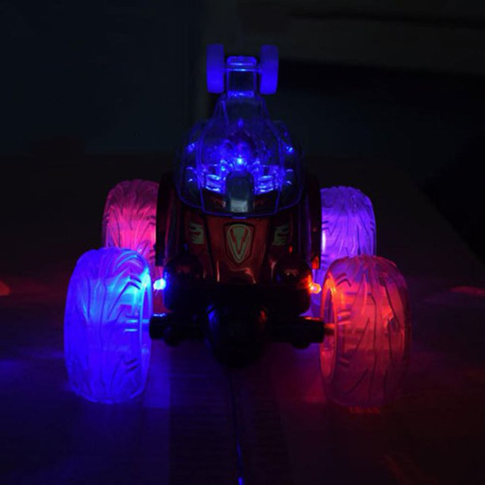 Ferngesteuertes Auto mit LED Beleuchtung RC Auto Car mit 360° Rotation 27MHZ Gro für Jungen und Mädchen Spielzeugauto Gesteuert Fernbedienung Retoo
