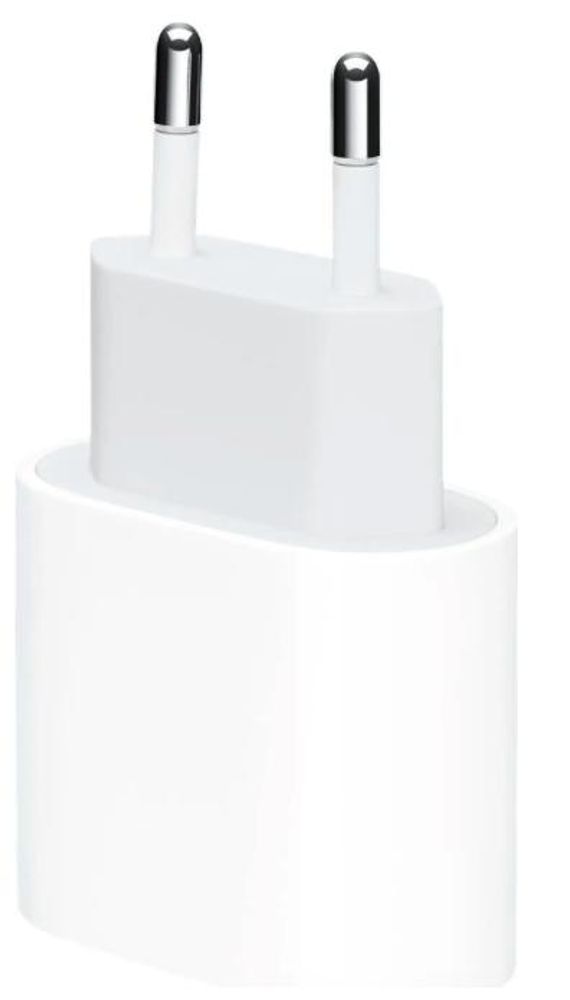USB-C Power Adapter Ladegerät 20 W Netzteil Ladestecker weiß für iPhone iPad