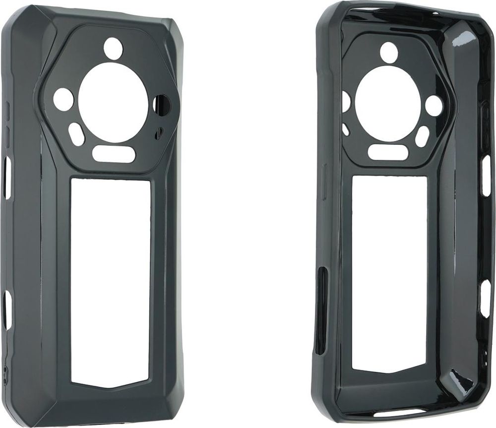 caseroxx Schutz-Hülle TPU-Hülle kompatibel mit Ulefone Armor 30 Pro, Gummi Handy Tasche schwarz