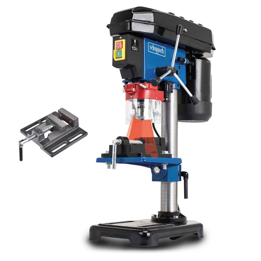 Das Bild zeigt die Scheppach Tischbohrmaschine DP16VLS.