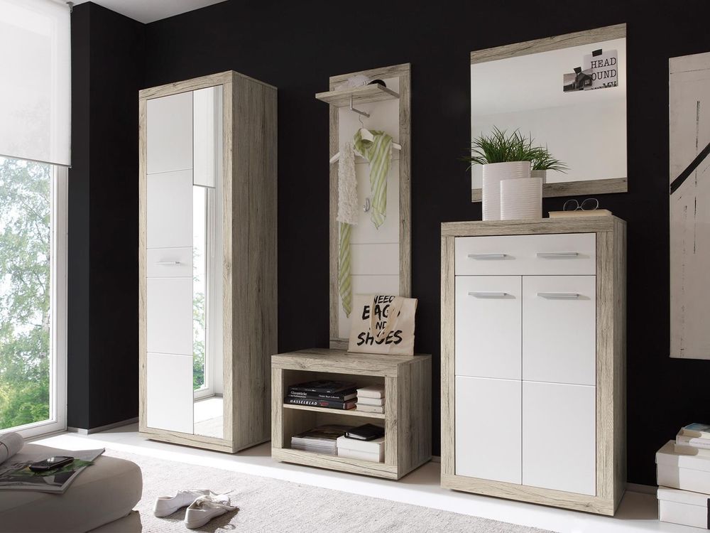 Lisetta I – Moderner Wandspiegel mit elegantem San Remo hell Rahmen