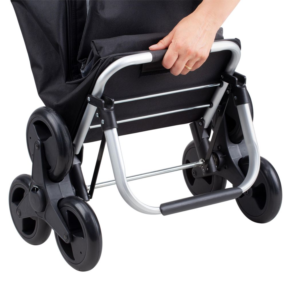 Meister Einkaufstrolley 3x3 Treppensteiger Mit Kühlfach Einkaufsroller Handwagen