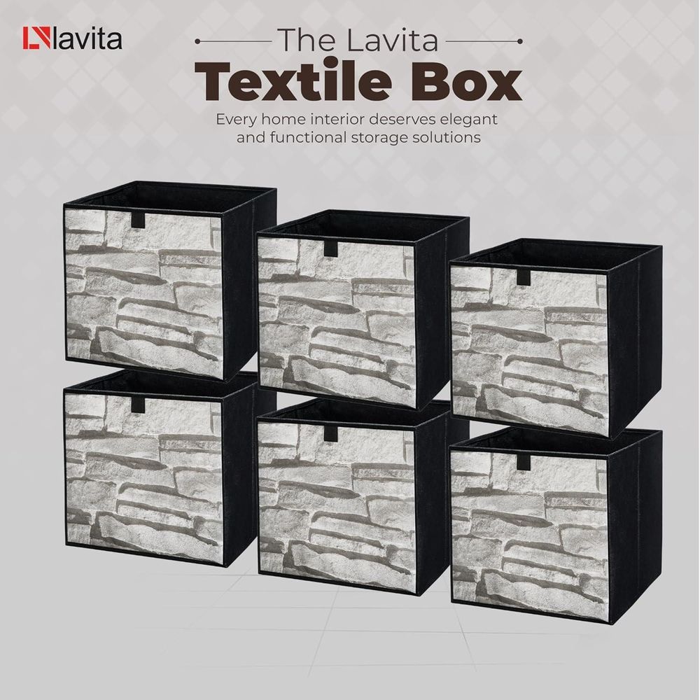 Textil-Aufbewahrungsbox Eulenmuster 31x31x31