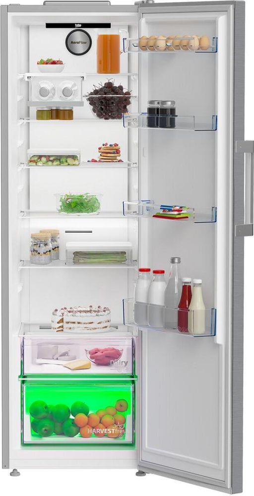 Beko B3RMLNE444HXB, 365 l, No-Frost-System, SN-T, 35 dB, E, Edelstahl