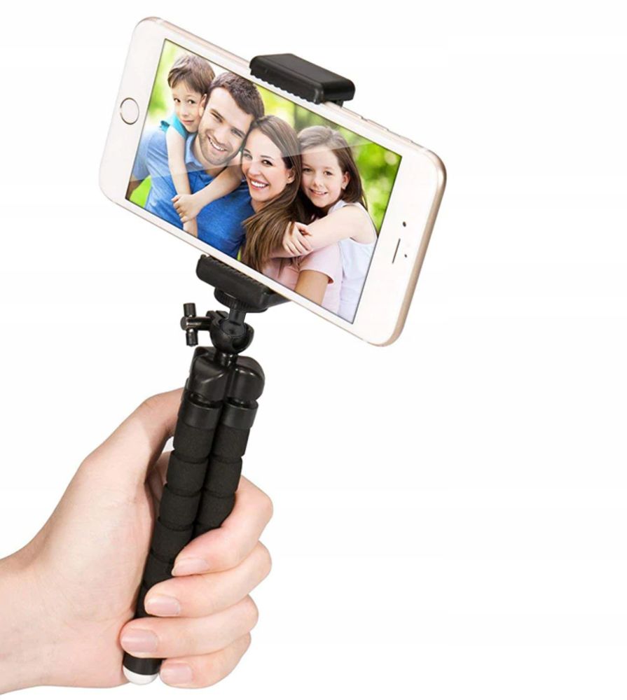 Handy Stativ Flexibel Kamera Dreibeinstativ Reise Wasserdicht Mini Halter Ständer Smartphone Apple Samsung Sony Xperia Outdoor Tripod Octopus Retoo