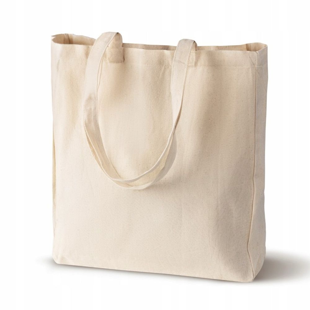 Baumwolltasche Bio 38×42 cm – Wiederverwendbare, langlebige Einkaufstasche für Stadt & Alltag
