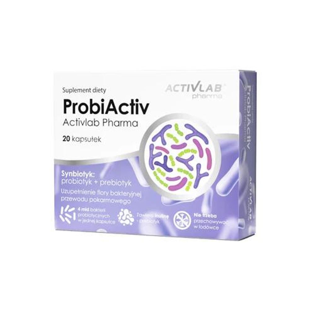 ActivLab Pharma ProbiActiv, 20 kapsułek