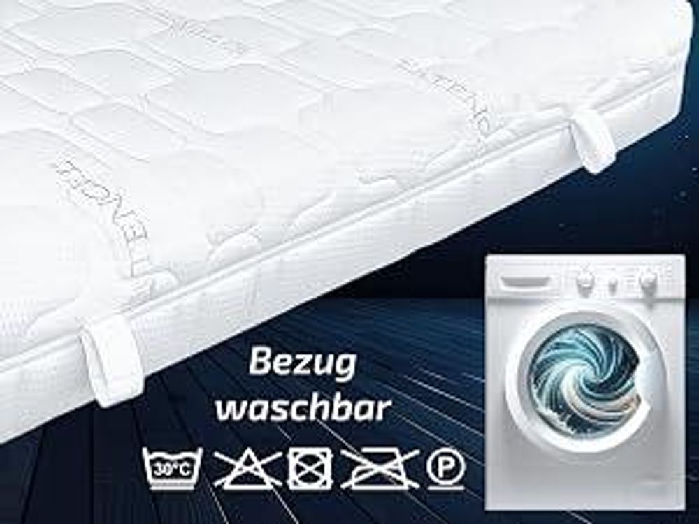 Waschbarer Bezug 30 °C