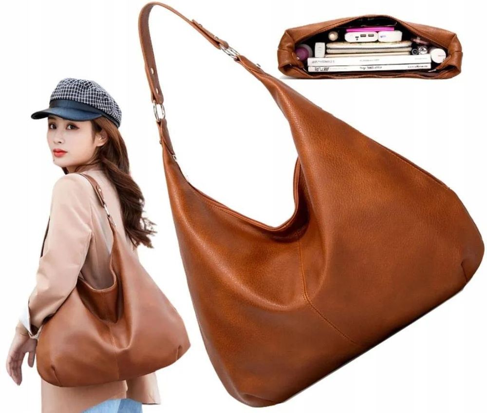 Geräumige Tasche - Vielseitiges Styling - Organisierte Aufbewahrung - Silber Beschläge - Großzügiger Stauraum
