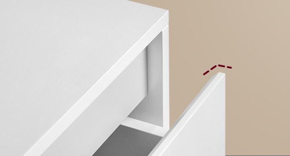 VASAGLE Kommode mit 5 Schubladen, Kommodenschrank, Schubladenschrank, Wäschekommode, für Schlafzimmer, 40 x 60 x 97,4 cm, Modern KAILYN Kollektion